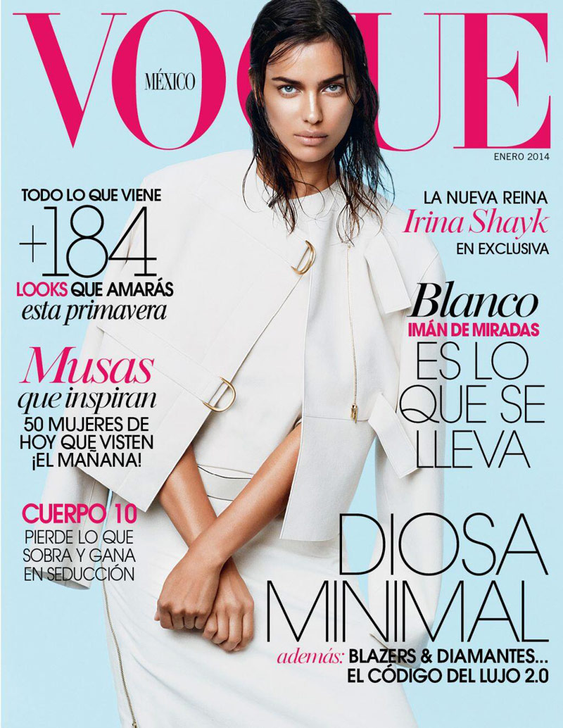 Irina Shayk Scores Vogue Mexico January 2014 Cover