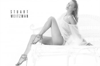 Kate Moss Plays Pin-up in Stuart Weitzman's Spring 2014 Ads Kate Moss Plays Pin-up in Stuart Weitzman's Spring 2014 Ads