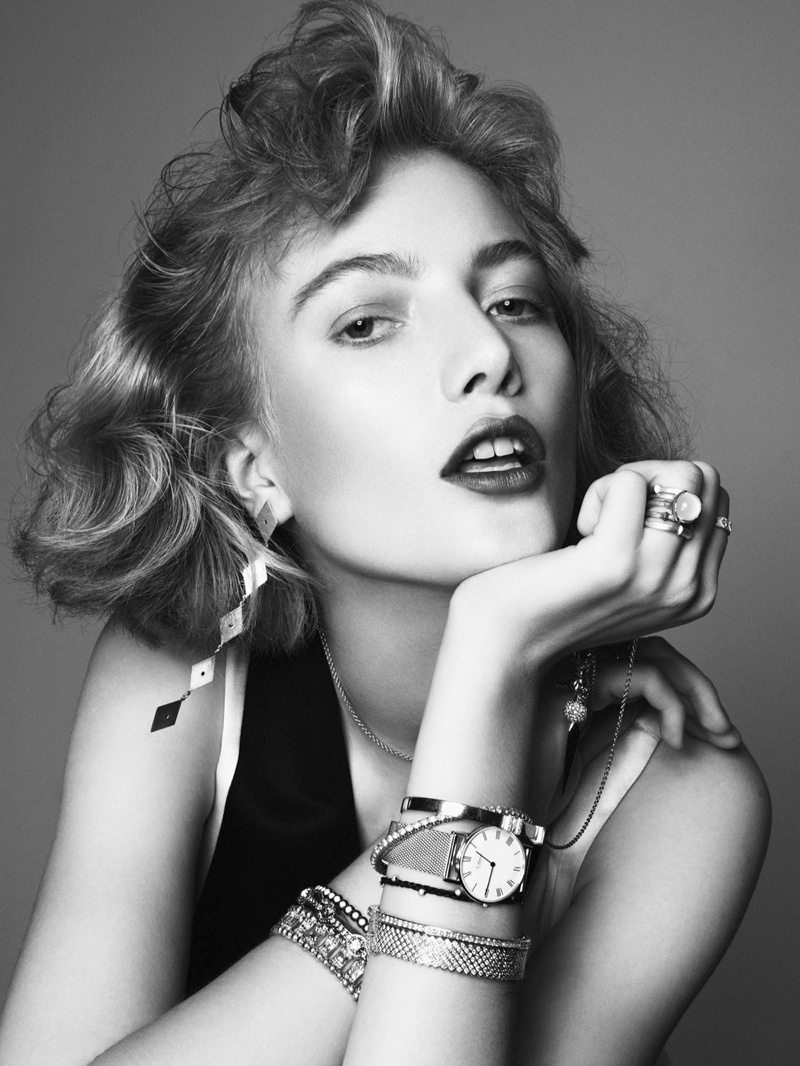 Lou Wears Fine Jewelry for Cover Magazine by Andreas Öhlund