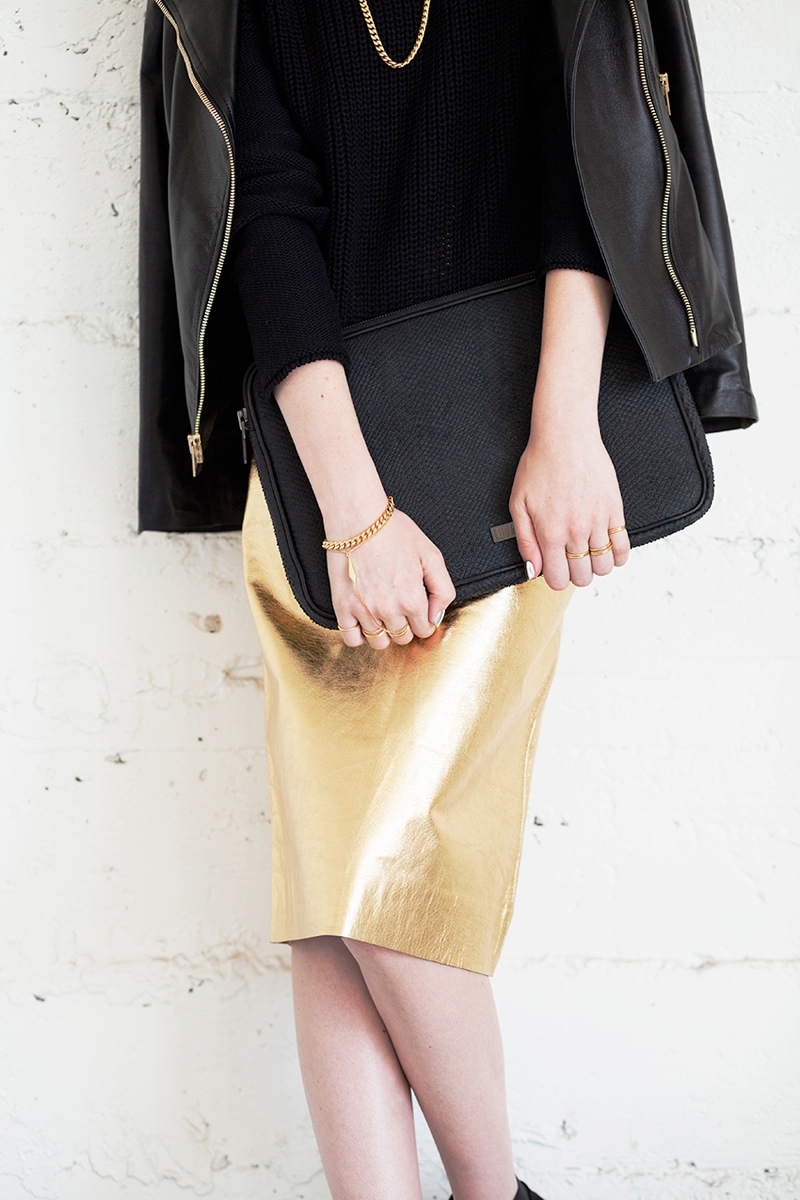 Luv Aj Gets Rebellious with New Leather Lookbook