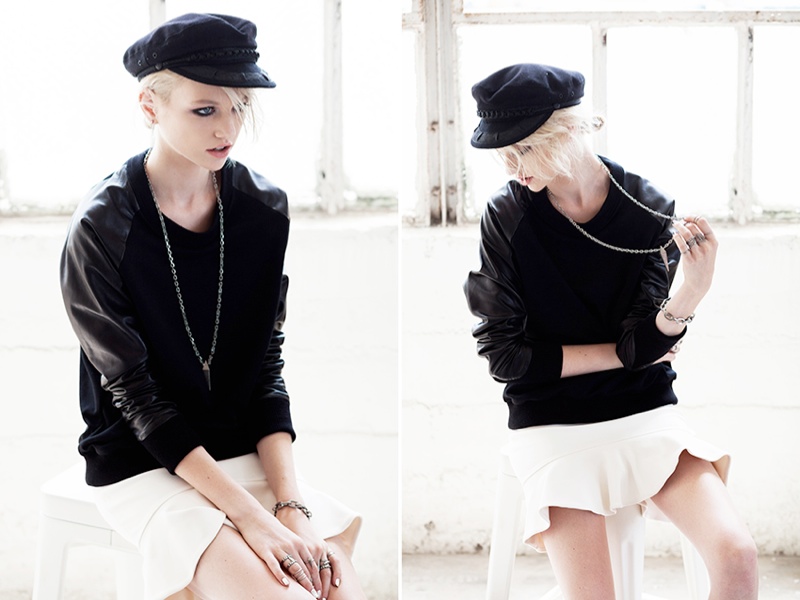 Luv Aj Gets Rebellious with New Leather Lookbook