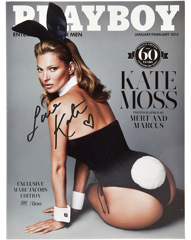 Kate Moss for Playboy Now Available as Marc Jacobs T-Shirt