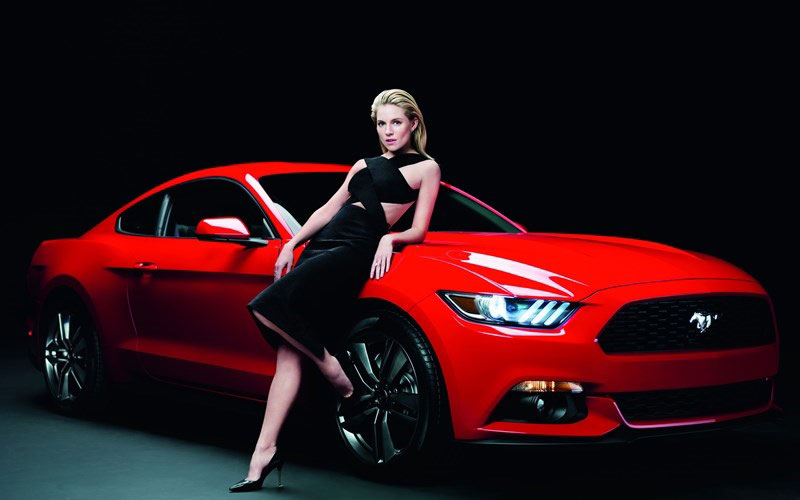 Sienna Miller Fronts Ford Mustang Campaign by Rankin