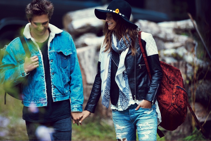 Noot Seear Stars in "The Cabin" for Free People's December Catalogue