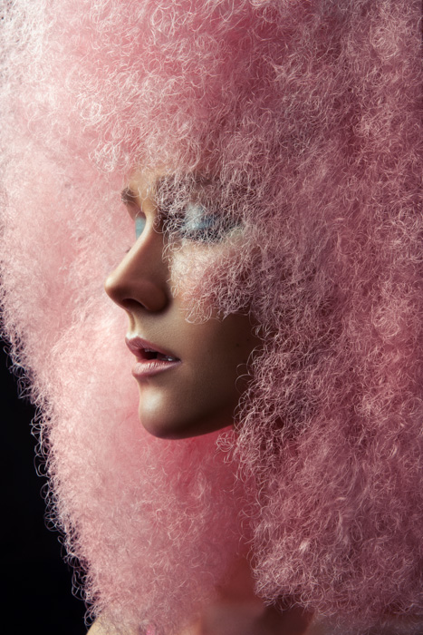 Anastasia T Gets Wiggy for Jeff Tse Shoot
