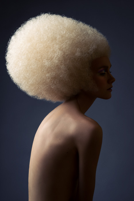 Anastasia T Gets Wiggy for Jeff Tse Shoot