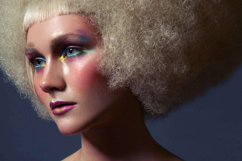 Anastasia T Gets Wiggy for Jeff Tse Shoot