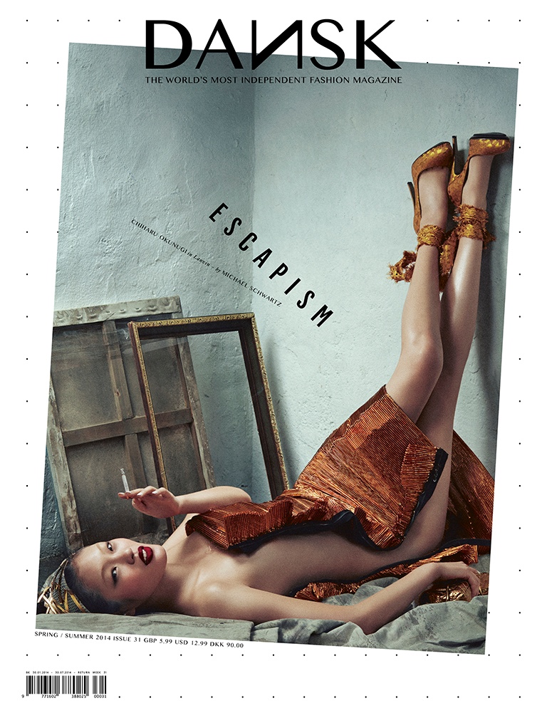 Chiharu Okunugi Enchants in Lanvin for Dansk S/S 2014 Cover Story