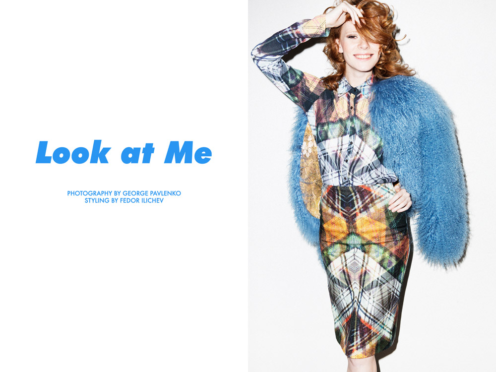 Kira Pievskaya by George Pavlenko in “Look at Me” for Fashion Gone Rogue