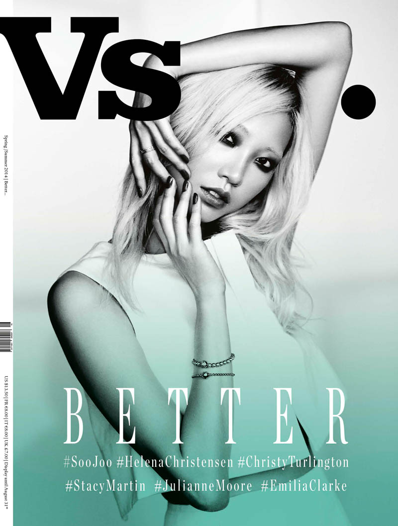 Soo Joo Park on Vs. Magazine Spring/Summer 2014 Cover
