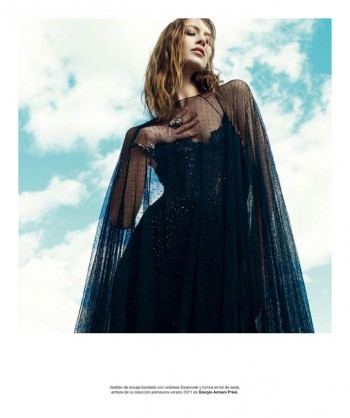 Alana Zimmer Models Armani Privé for Bazaar Spain by Nagi Sakai Alana Zimmer Models Armani Privé for Bazaar Spain by Nagi Sakai