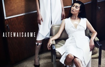 Sung Hee Kim + Feng Qi Wen Front ALTEWAISAOME Spring/Summer 2014 Campaign Sung Hee Kim + Feng Qi Wen Front ALTEWAISAOME Spring/Summer 2014 Campaign