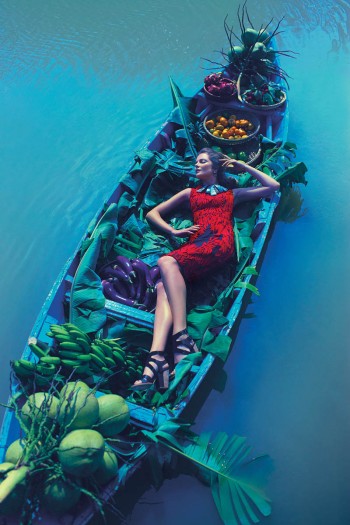 Eniko Mihalik Poses in Vietnam for Anthropologie Shoot by Diego Uchitel Eniko Mihalik Poses in Vietnam for Anthropologie Shoot by Diego Uchitel