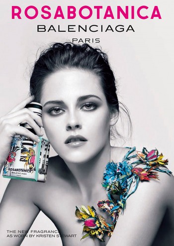 Kristen Stewart Poses for Balenciaga 'Rosabotanica' Fragrance Campaign Kristen Stewart Poses for Balenciaga 'Rosabotanica' Fragrance Campaign