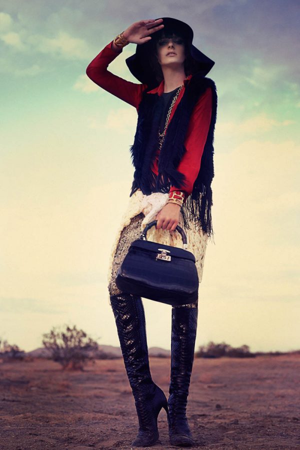 Lauren Switzer is Bohemian Chic for Marie Claire Latin America by ...
