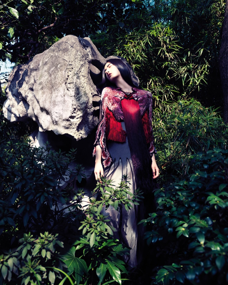 Cici Xiang Enchants for Stockton Johnson in Harper's Bazaar Vietnam