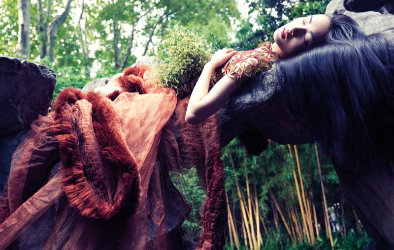 Cici Xiang Enchants for Stockton Johnson in Harper’s Bazaar Vietnam