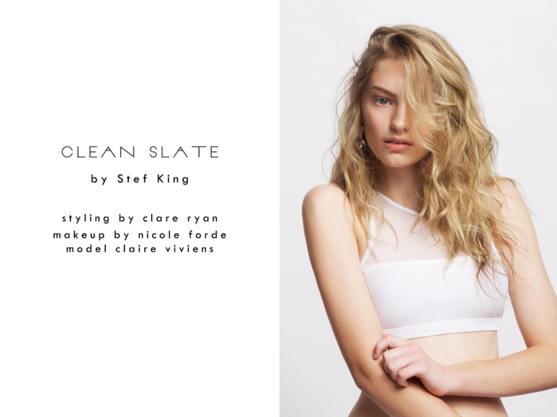 New Face Claire Poses for Stef King