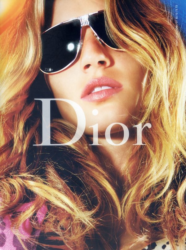 Gisele Bundchen for Dior Fall 2004 Campaign