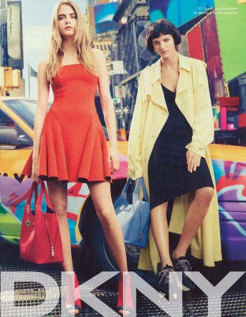 Preview | Cara Delevingne + Eliza Cummings for DKNY Spring/Summer 2014 Campaign Preview | Cara Delevingne + Eliza Cummings for DKNY Spring/Summer 2014 Campaign