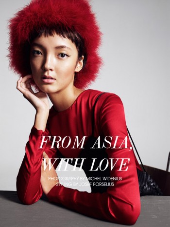 Emelie F by Michel Widenius in "From Asia with Love" for Fashion Gone Rogue Emelie F by Michel Widenius in "From Asia with Love" for Fashion Gone Rogue