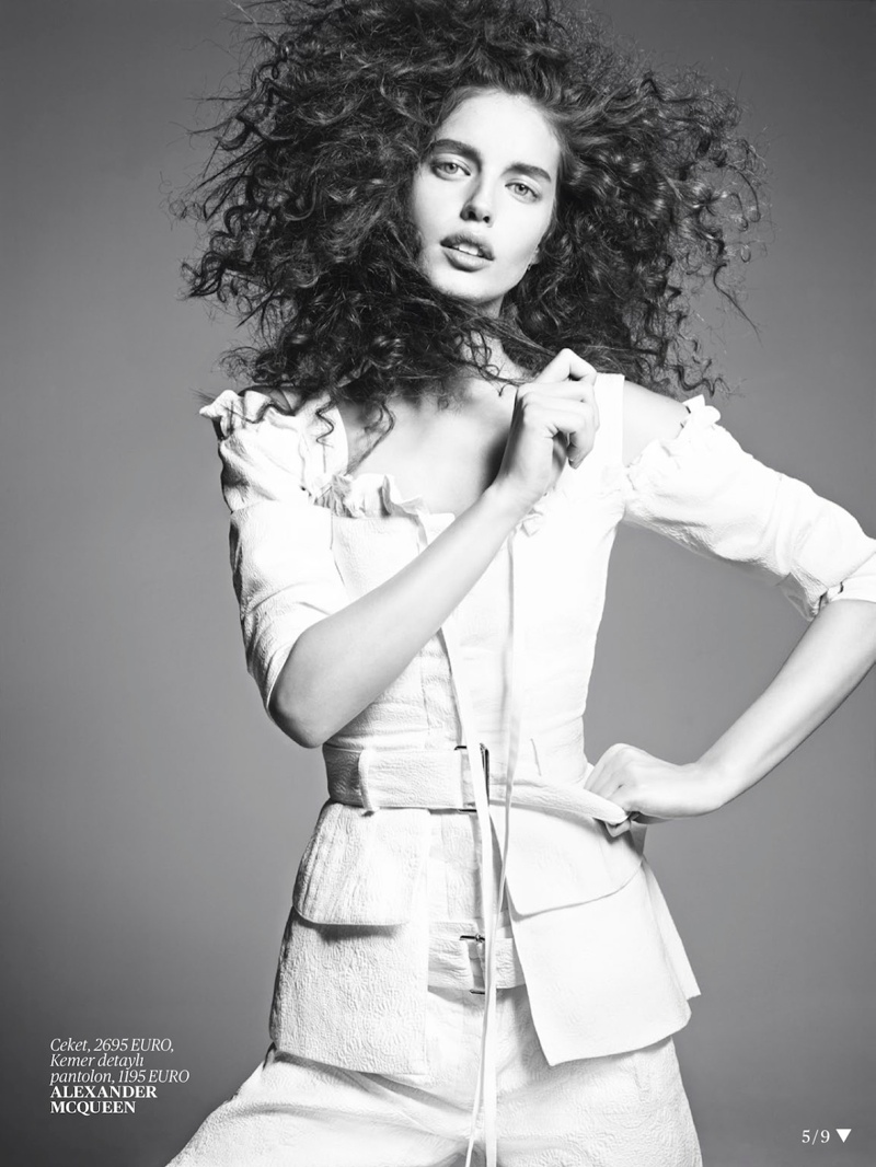 Emily DiDonato Gets Glam for Terry Tsiolis in Vogue Turkey Shoot