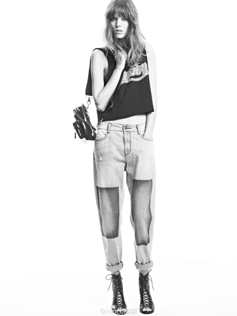 Freja Beha Erichsen Returns for MO&Co. Spring/Summer 2014 Campaign