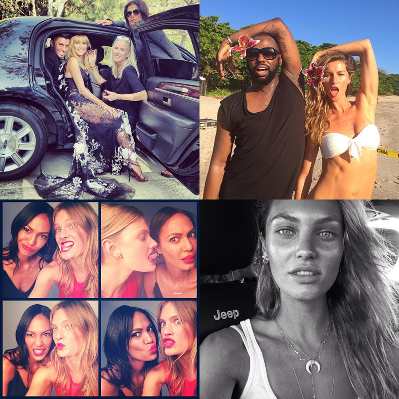 Instagram Photos of the Week | Candice Swanepoel, Joan Smalls, Constance Jablonski + More