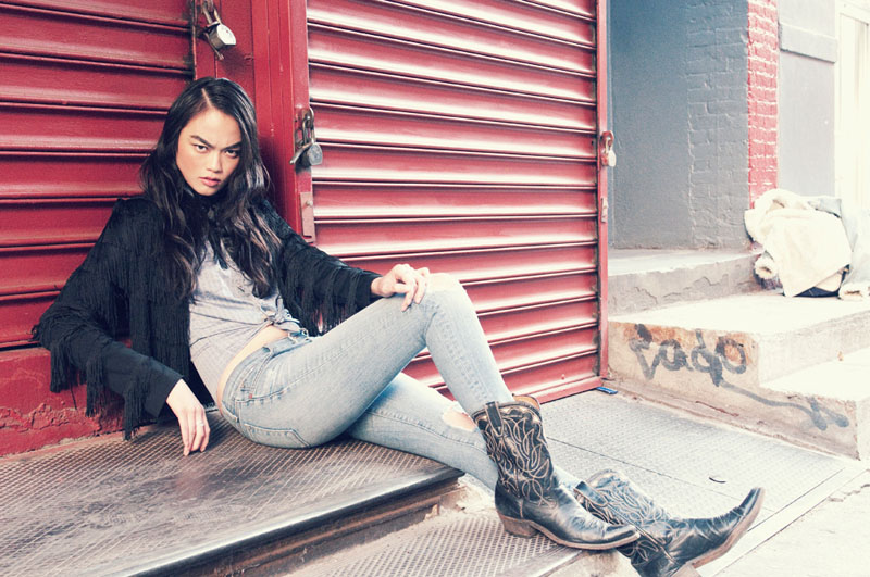 Jen Dau by Gavin Rea in "Urban Cowgirl" for Fashion Gone Rogue