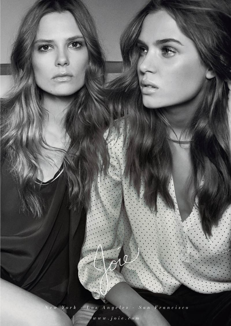 Caroline Brasch Nielsen + Josephine Skriver Front Joie Spring/Summer 2014 Campaign