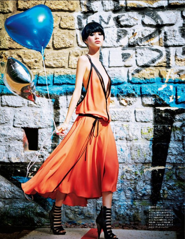 Kiko Mizuhara Charms in Gucci for Ellen von Unwerth in Vogue Japan ...
