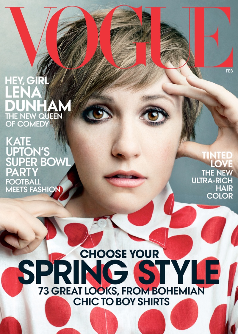Lena Dunham’s Vogue Cover Has Arrived
