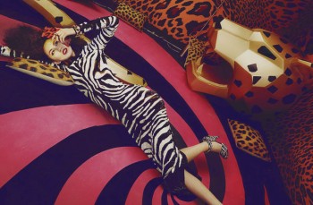 Liu Lijie Goes Wild for L'Officiel China Shoot by Shxpir Liu Lijie Goes Wild for L'Officiel China Shoot by Shxpir