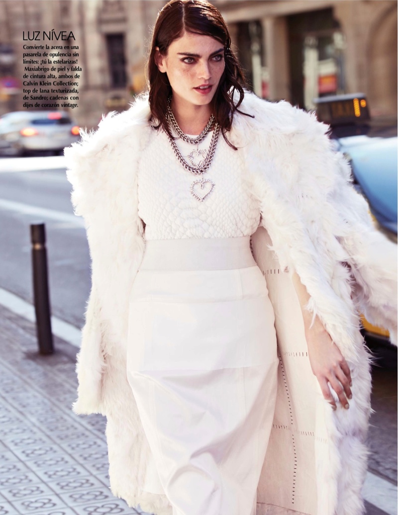 Djamila Del Pino Hits the Streets for Vogue Mexico by Elena Bofill