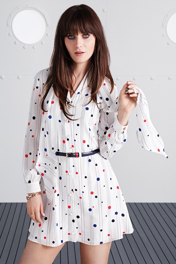 Zooey Deschanel Collaborates with Tommy Hilfiger on "To Tommy"
