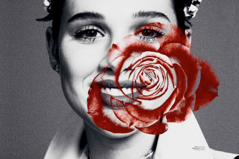 Anais Pouliot is Artful for L’Officiel Netherlands February 2014 Cover Shoot