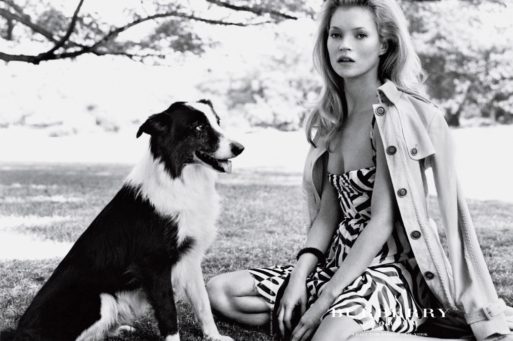 Throwback Thursday | Kate Moss Has a Stylish Picnic in 2005 Burberry Ads