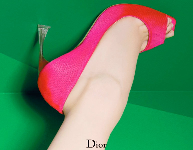 Shoe Spotting: Dior's Colorful Cruise 2014 Pumps