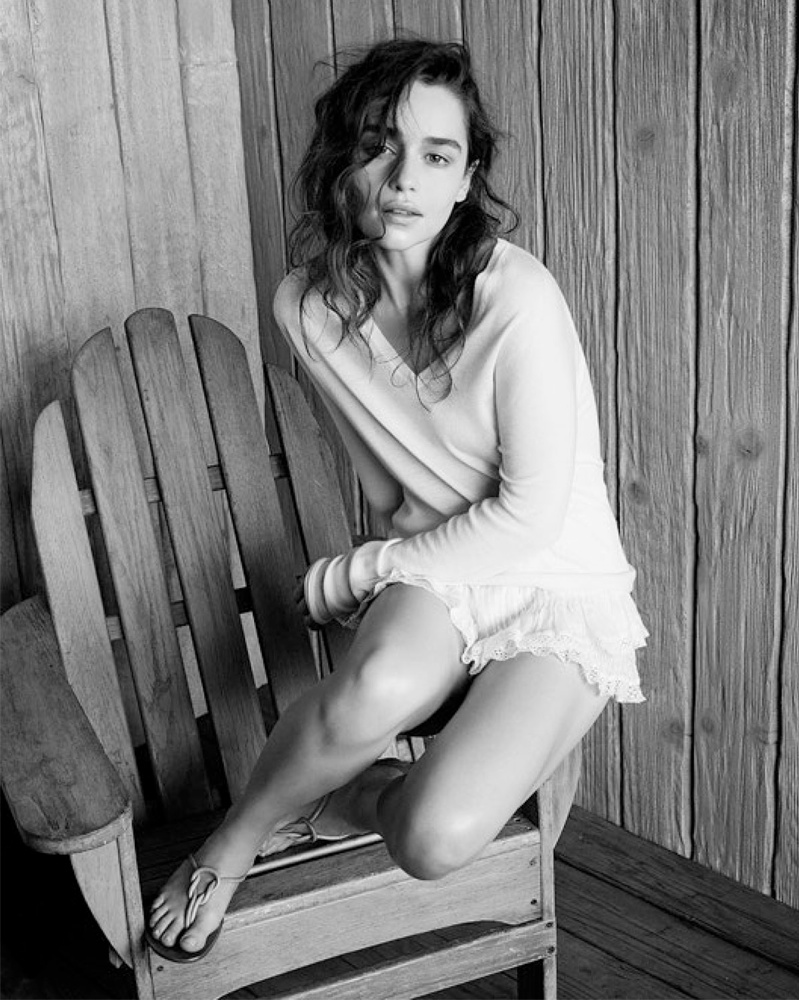 Emilia Clarke is Easy Breezy in Photo Shoot for WSJ