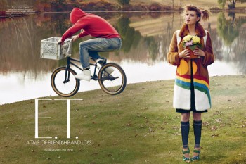 Lindsey Wixson Stars in "E.T." Inspired Shoot for CR Fashion Book Lindsey Wixson Stars in "E.T." Inspired Shoot for CR Fashion Book