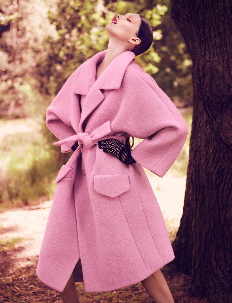 Irina Nikolaeva is 'Fur Real' for EXIT Magazine by Jens Langkjaer