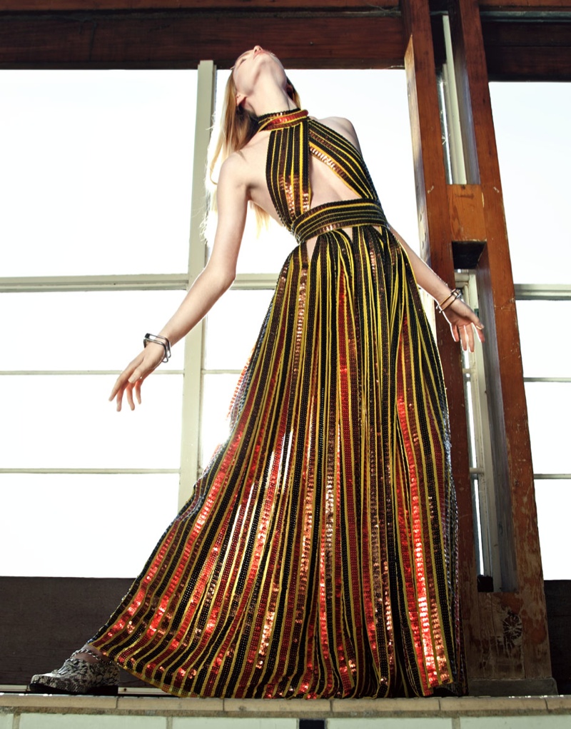 Henrietta Hellberg Gets Grand for Grazia UK by Nikolay Biryukov