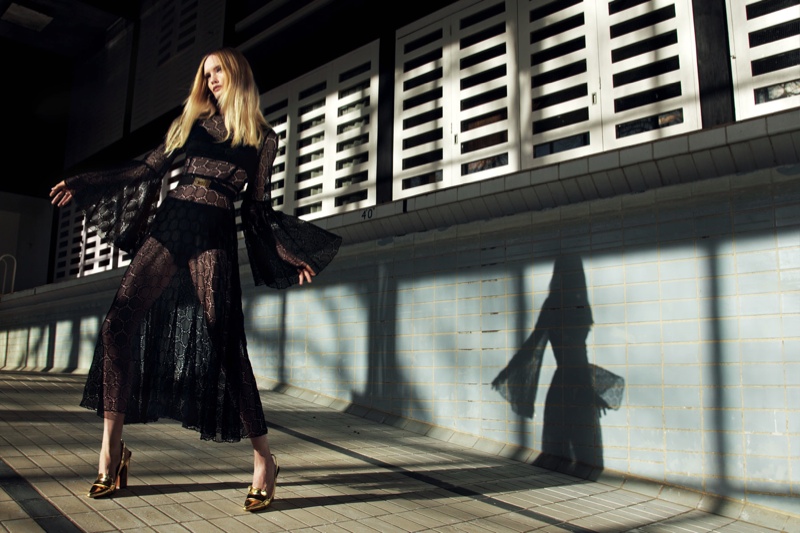 Henrietta Hellberg Gets Grand for Grazia UK by Nikolay Biryukov