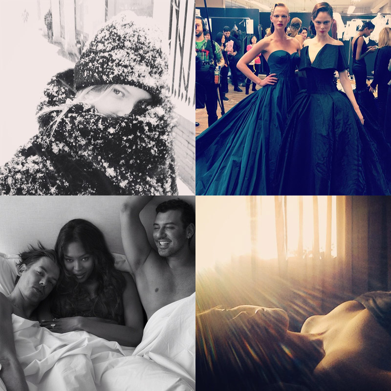 Instagram Photos of the Week | Anne V, Naomi Campell, Magdalena Frackowiak+ More Models