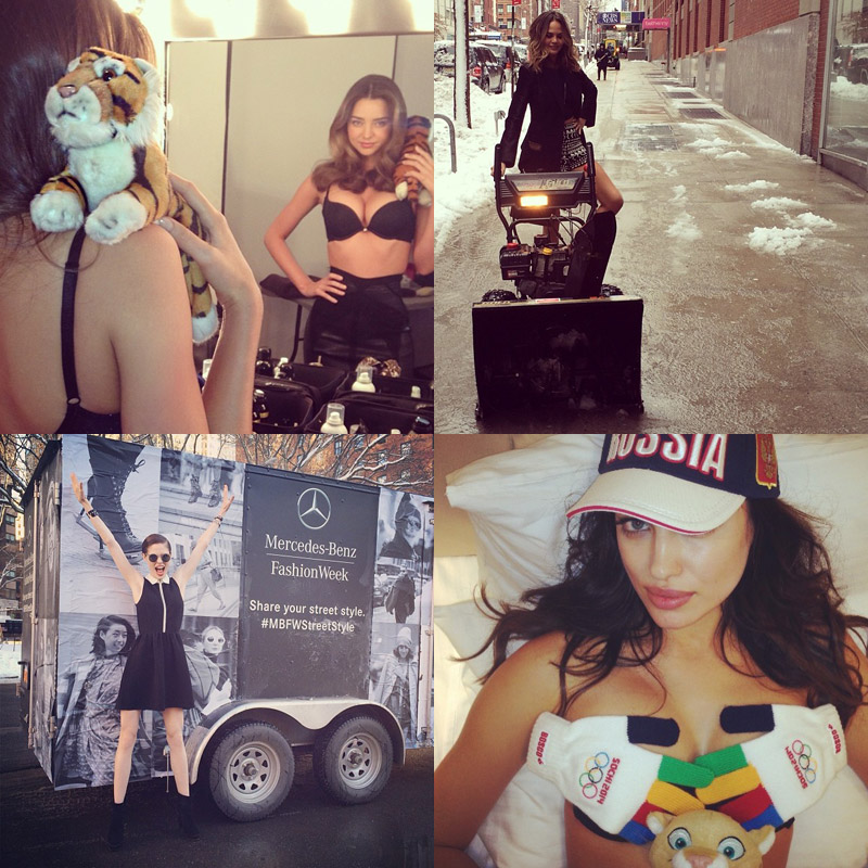 Instagram Photos of the Week | Irina Shayk, Chrissy Teigen + More Models