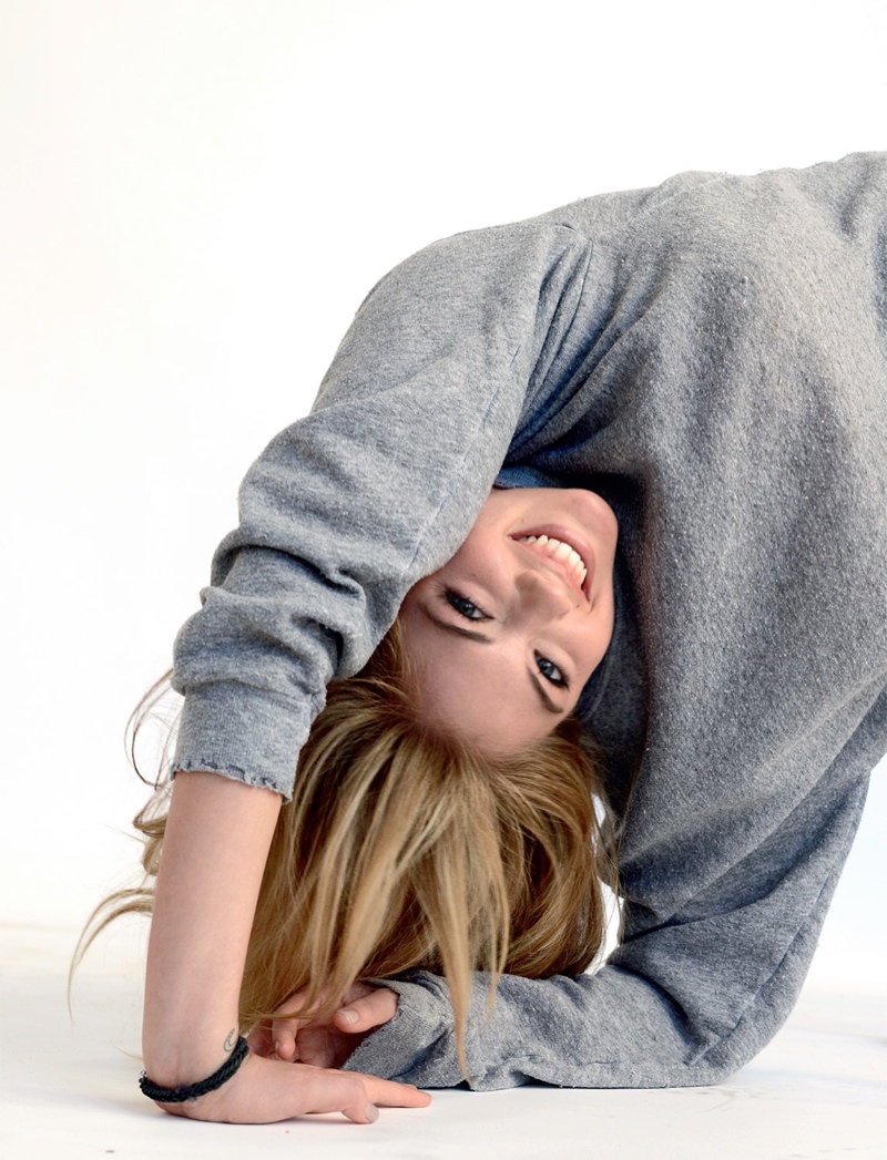 Kate Upton Attempts a Handstand for LOVE’s S/S Issue