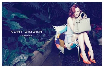 Karen Elson Tapped for Kurt Geiger Spring/Summer 2014 Campaign Karen Elson Tapped for Kurt Geiger Spring/Summer 2014 Campaign