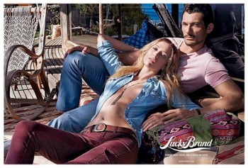 Raquel Zimmermann Fronts Lucky Brand Spring 2014 Campaign Raquel Zimmermann Fronts Lucky Brand Spring 2014 Campaign