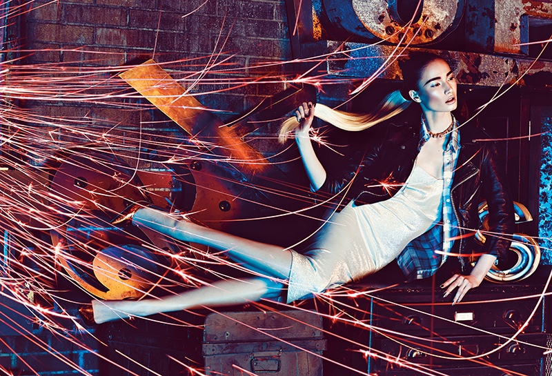 Mackenzie Hamilton Has a Spark for Fashion Magazine by Chris Nicholls