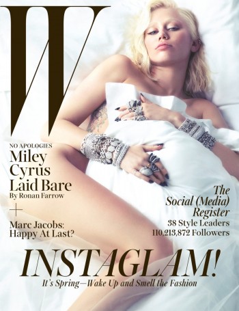 Miley Cyrus Strips for W Magazine March 2014 Cover Shoot Miley Cyrus Strips for W Magazine March 2014 Cover Shoot